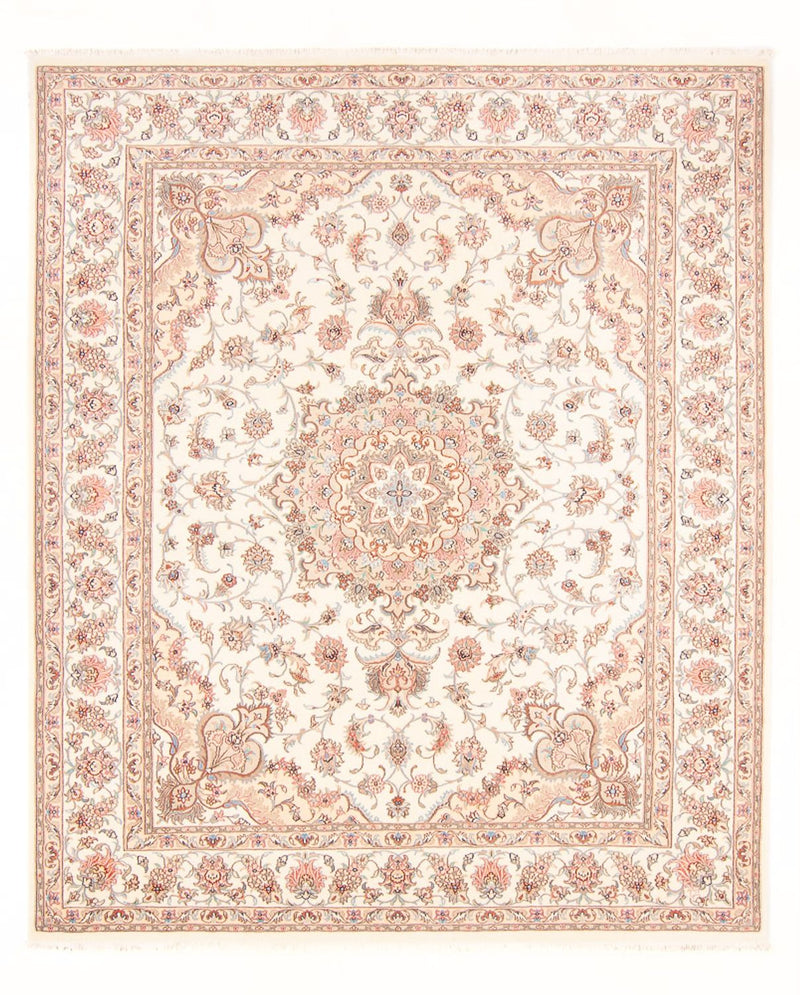 Persisk matta - Tabriz - Royal - 255 x 200 cm - grädde