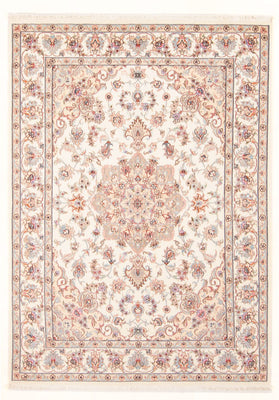 Persisk matta - Tabriz - Royal - 204 x 147 cm - grädde