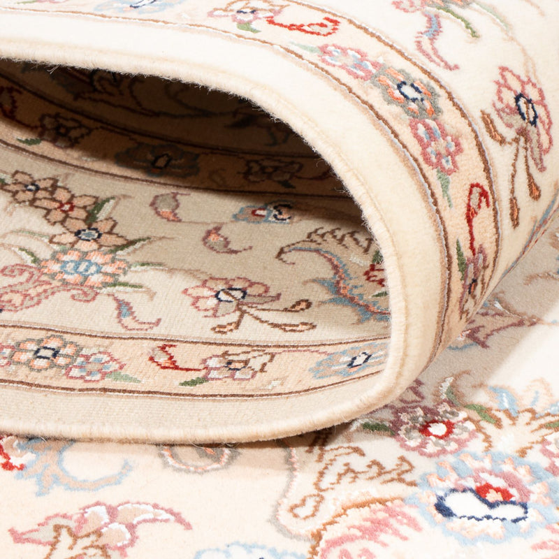 Persisk matta - Tabriz - Royal - 198 x 149 cm - grädde