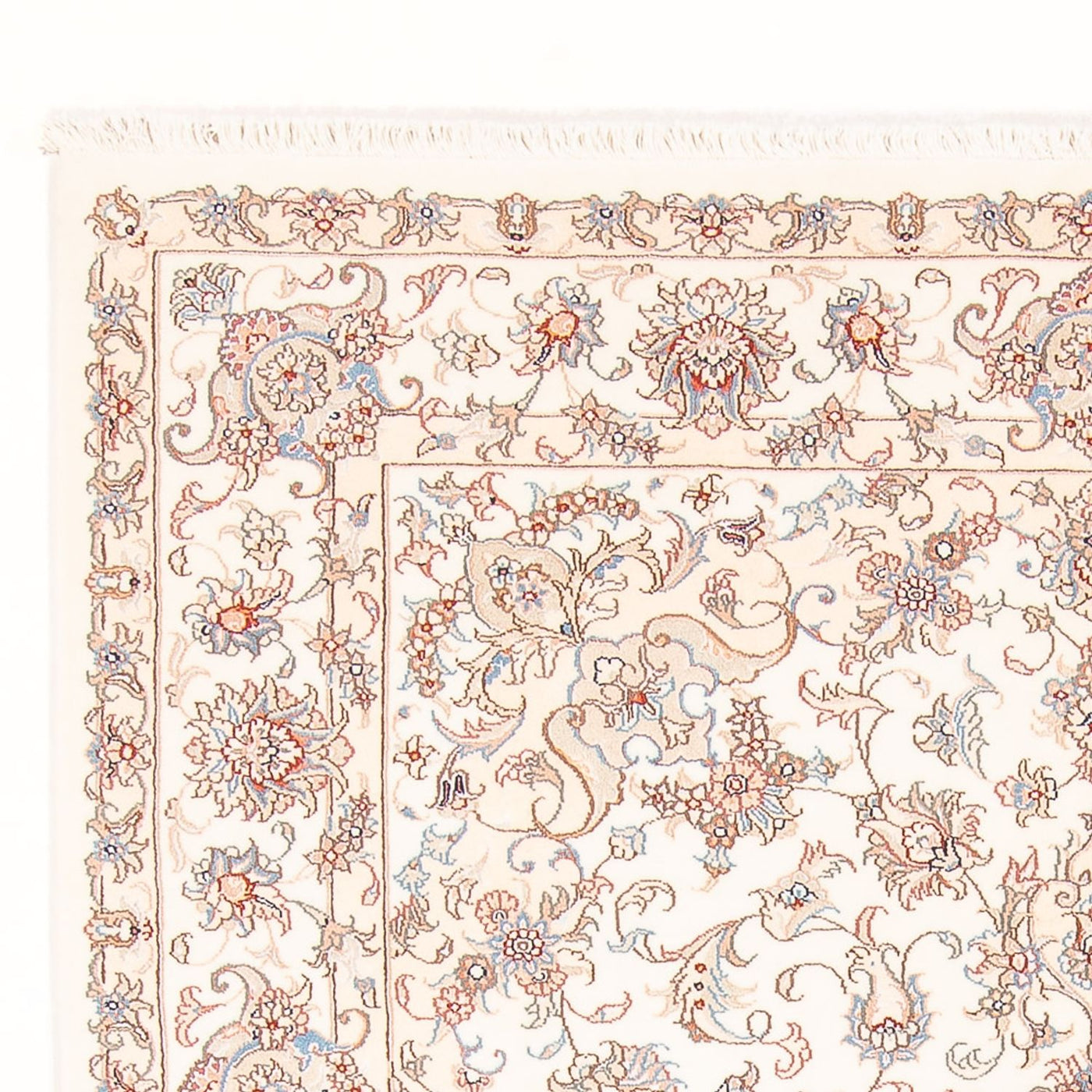 Persisk matta - Tabriz - Royal - 200 x 151 cm - grädde
