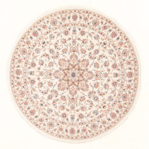 Persisk matta - Tabriz - Royal - 158 x 150 cm - grädde