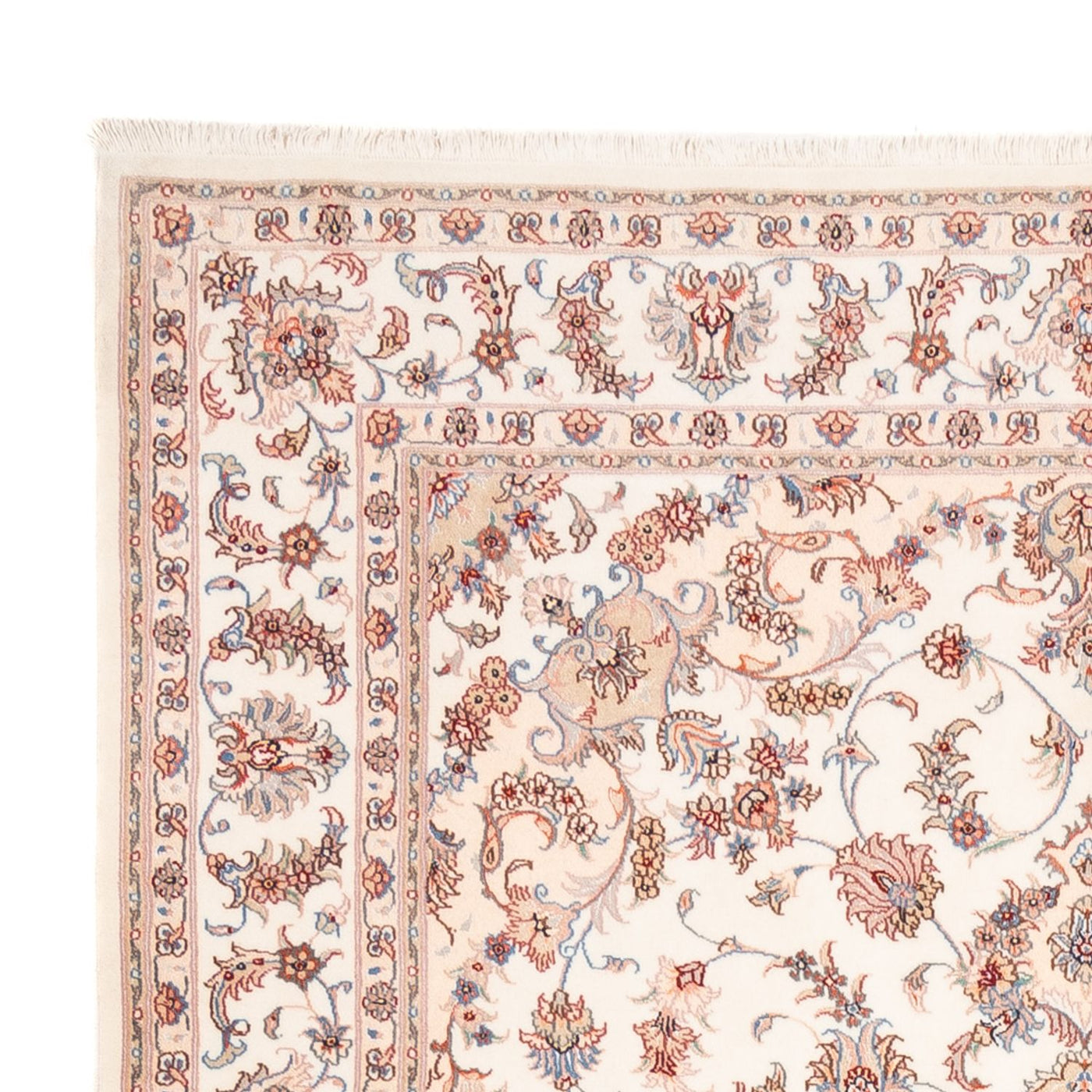 Persisk matta - Tabriz - Royal - 240 x 172 cm - grädde