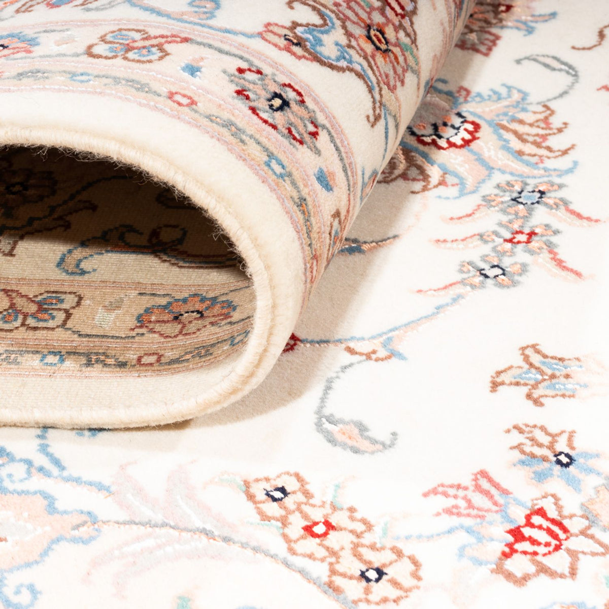 Persisk matta - Tabriz - Royal - 240 x 172 cm - grädde