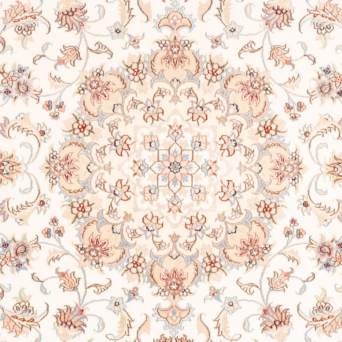 Persisk matta - Tabriz - 203 x 150 cm - grädde