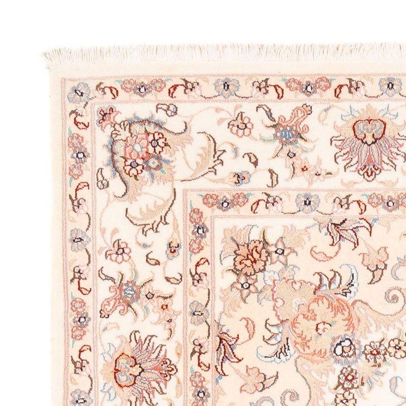 Persisk matta - Tabriz - 203 x 150 cm - grädde