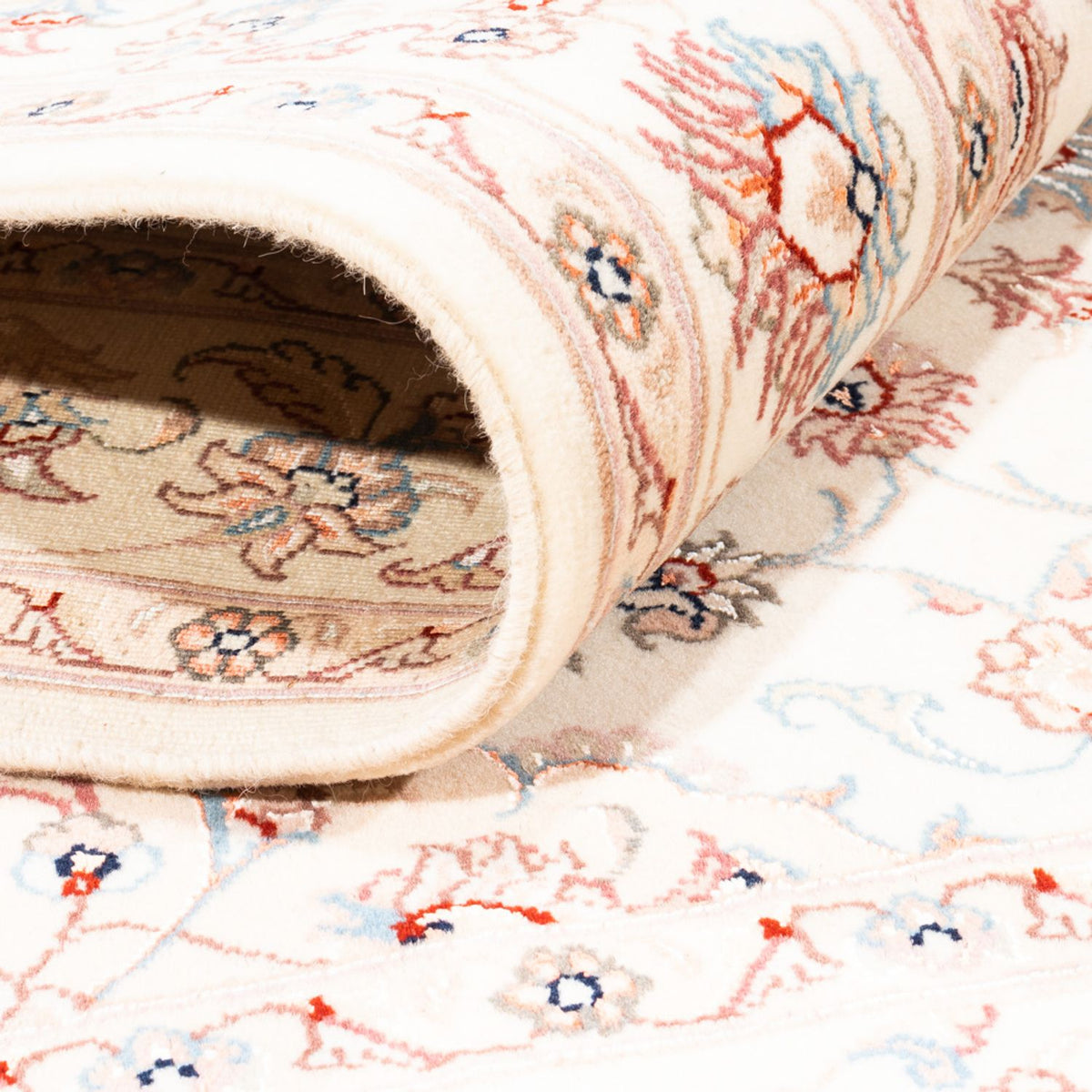 Persisk matta - Tabriz - 178 x 118 cm - grädde