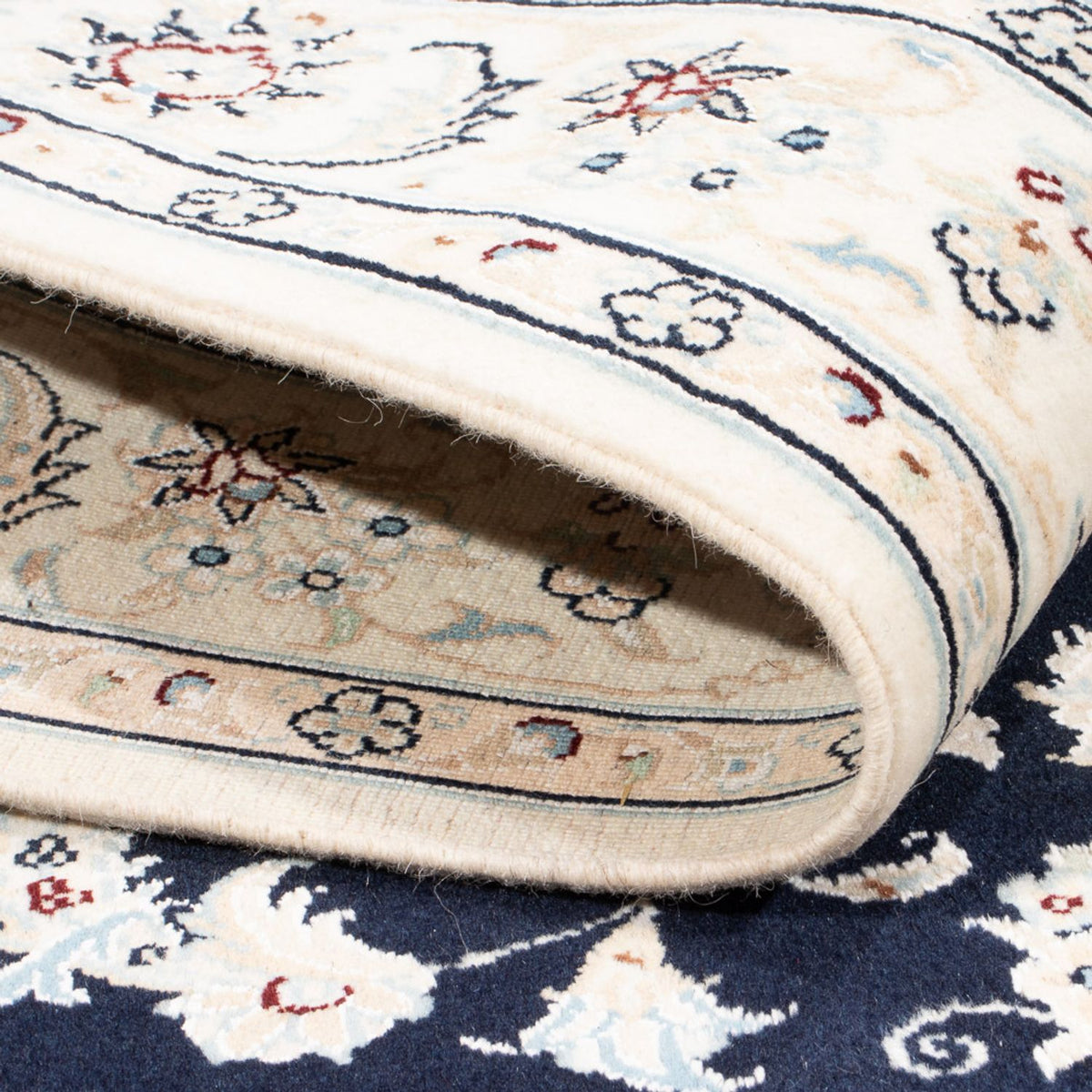 Persisk matta - Nain - Royal - 175 x 120 cm - mörkblå