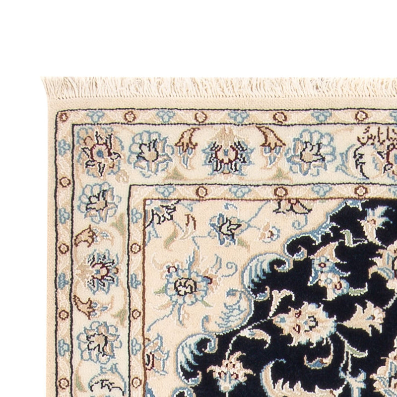 Persisk matta - Nain - Premium - 138 x 82 cm - mörkblå