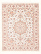 Persisk matta - Tabriz - Royal - 188 x 150 cm - grädde