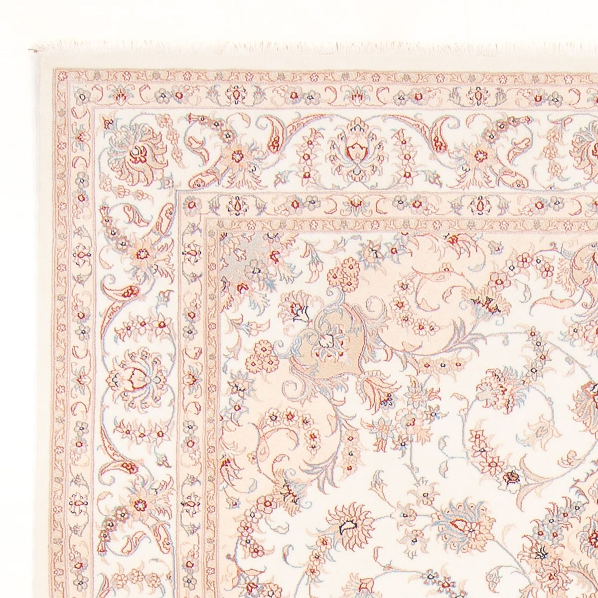 Persisk matta - Tabriz - Royal - 300 x 200 cm - grädde