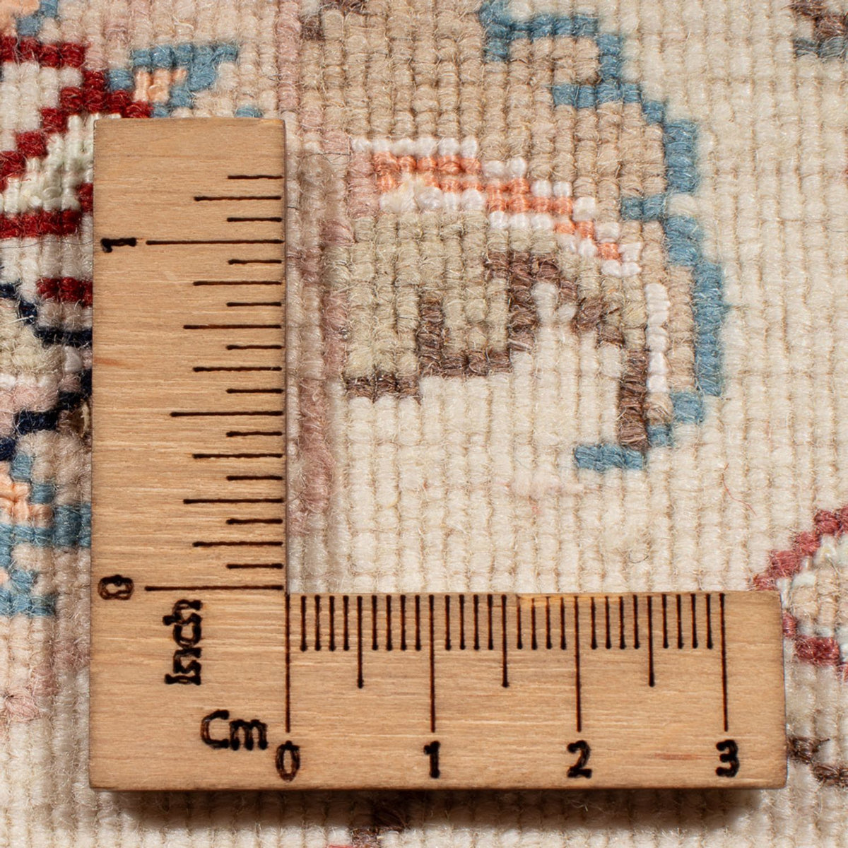 Persisk matta - Tabriz - Royal runt  - 202 x 196 cm - grädde