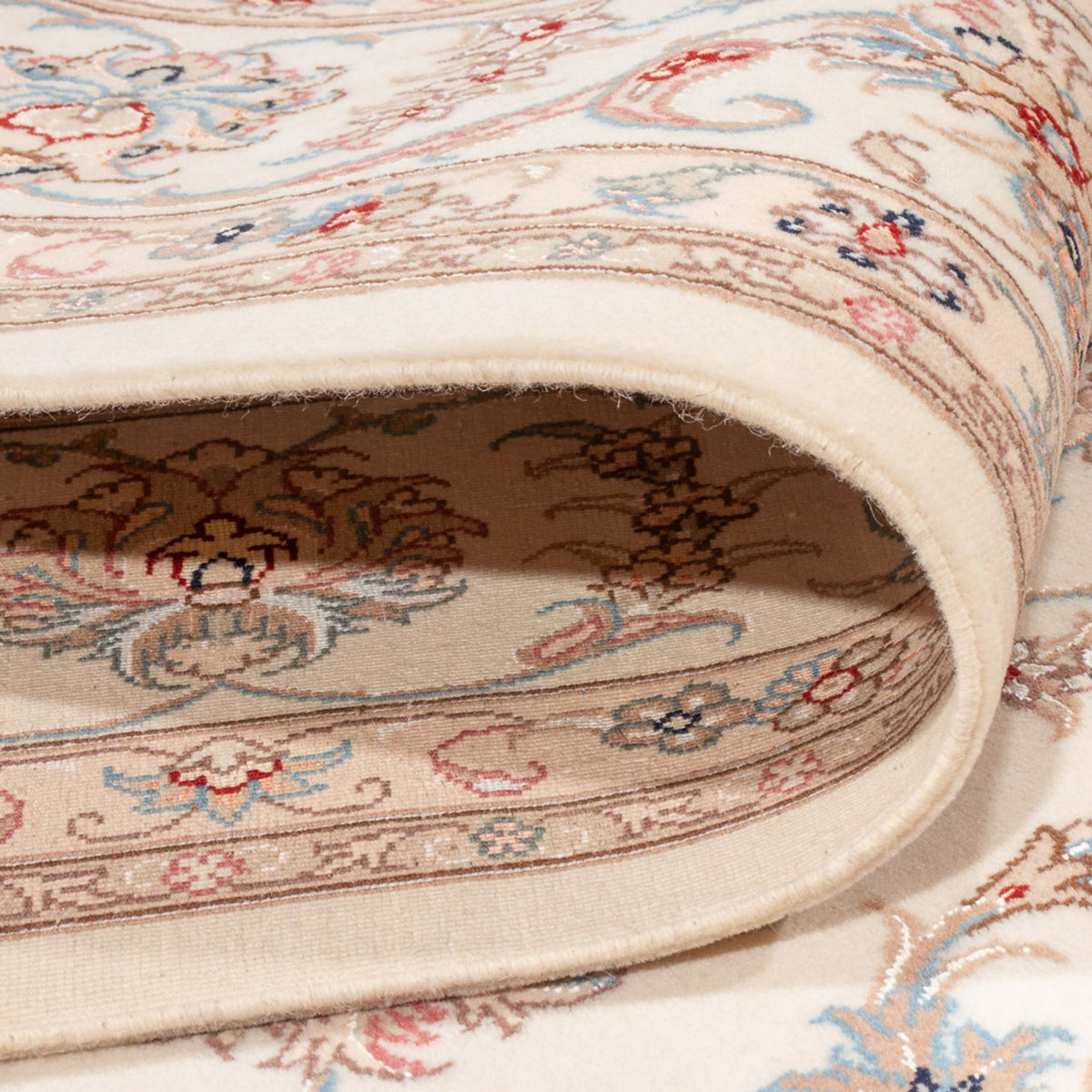 Persisk matta - Tabriz - Royal - 305 x 198 cm - grädde