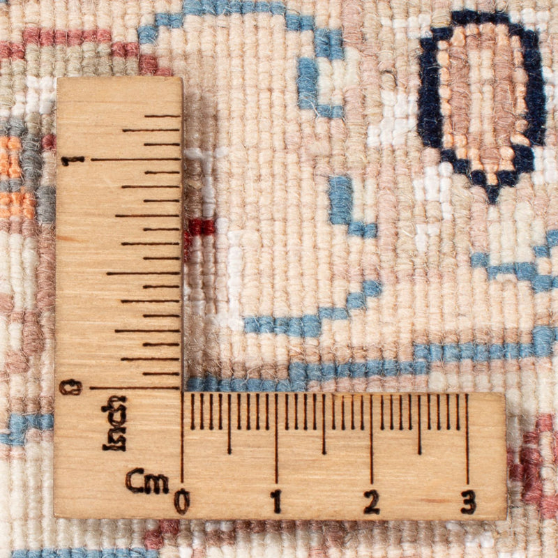 Persisk matta - Tabriz - Royal runt  - 250 x 250 cm - grädde