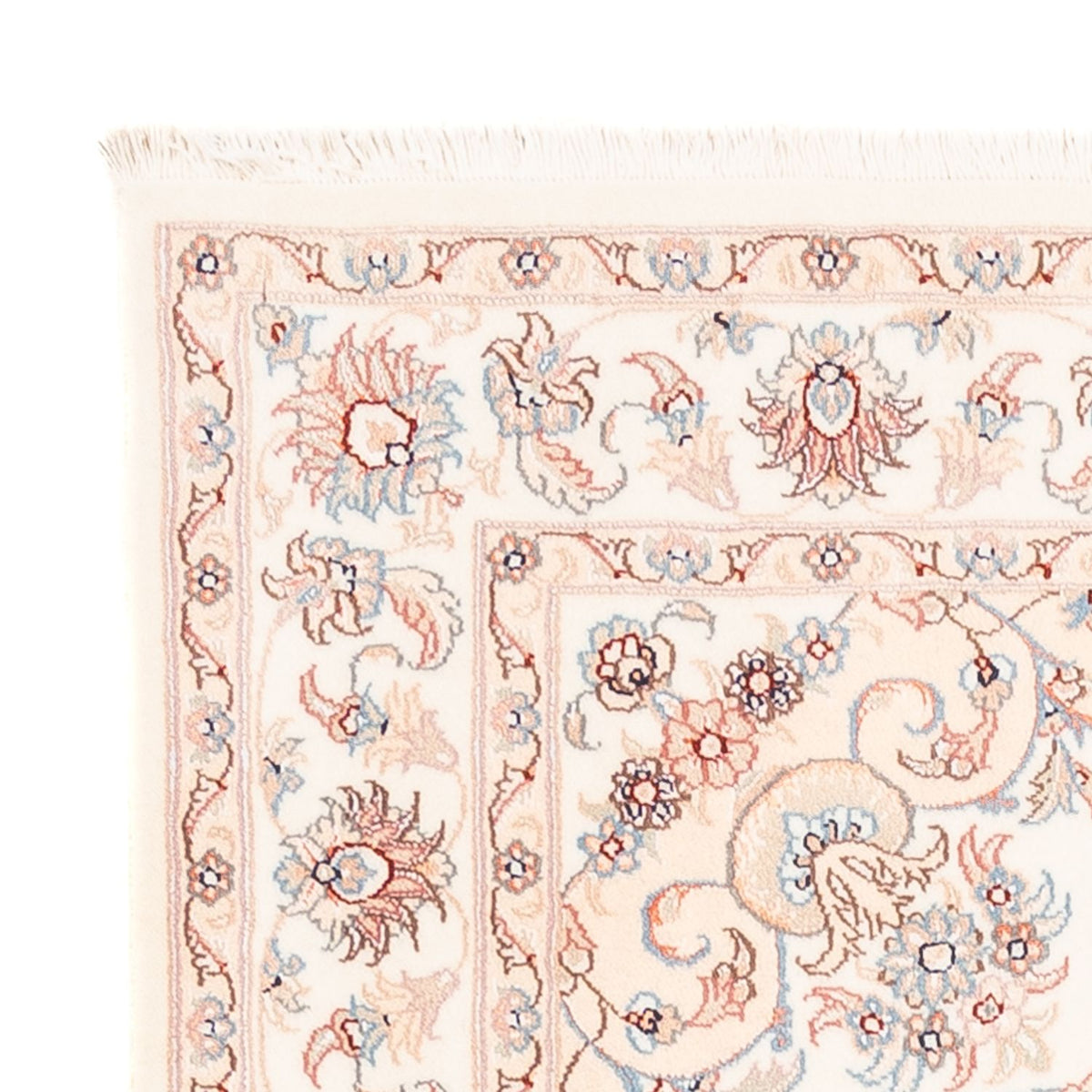 Persisk matta - Tabriz - 176 x 122 cm - grädde