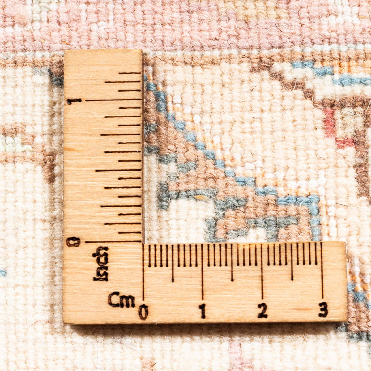 Persisk matta - Tabriz - 157 x 108 cm - grädde