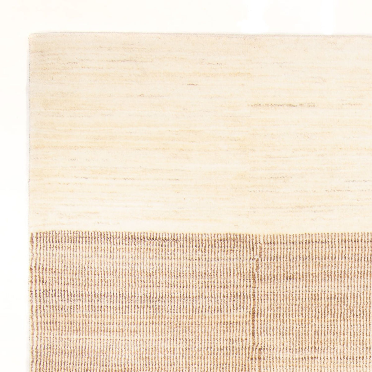 Gabbeh-matta - persisk - 245 x 212 cm - grädde