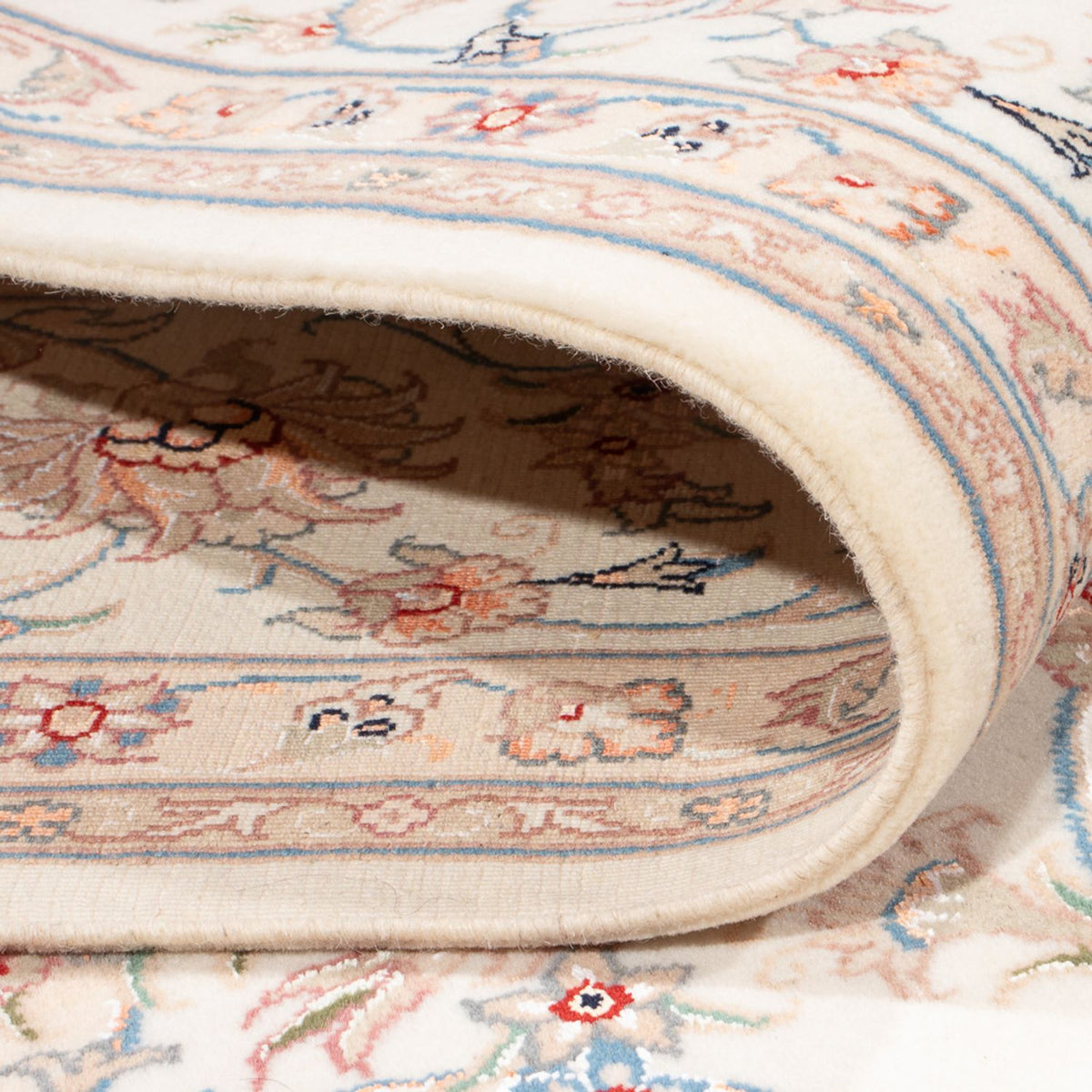 Persisk matta - Tabriz - Royal - 268 x 227 cm - grädde