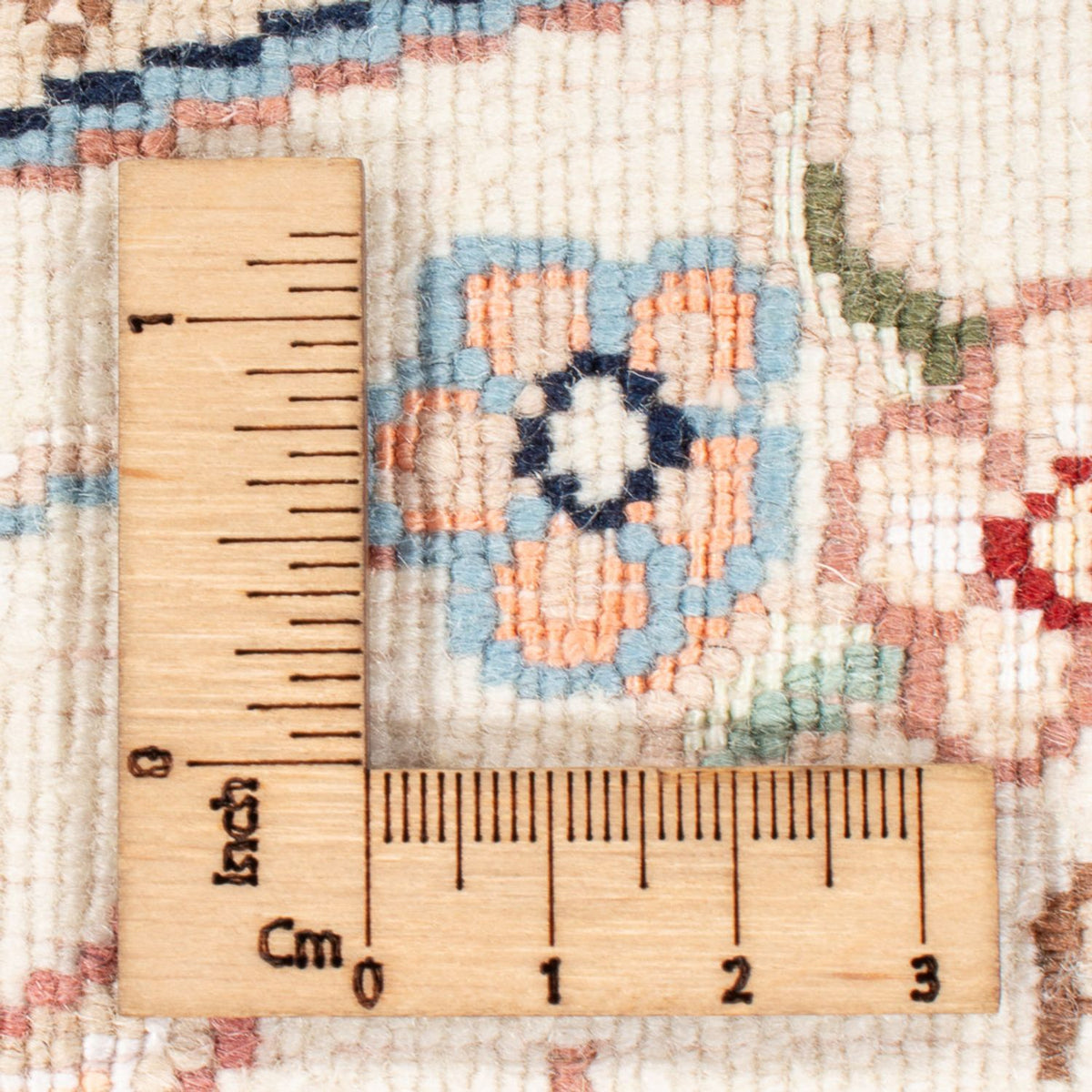 Persisk matta - Tabriz - Royal runt  - 200 x 200 cm - ljusblå