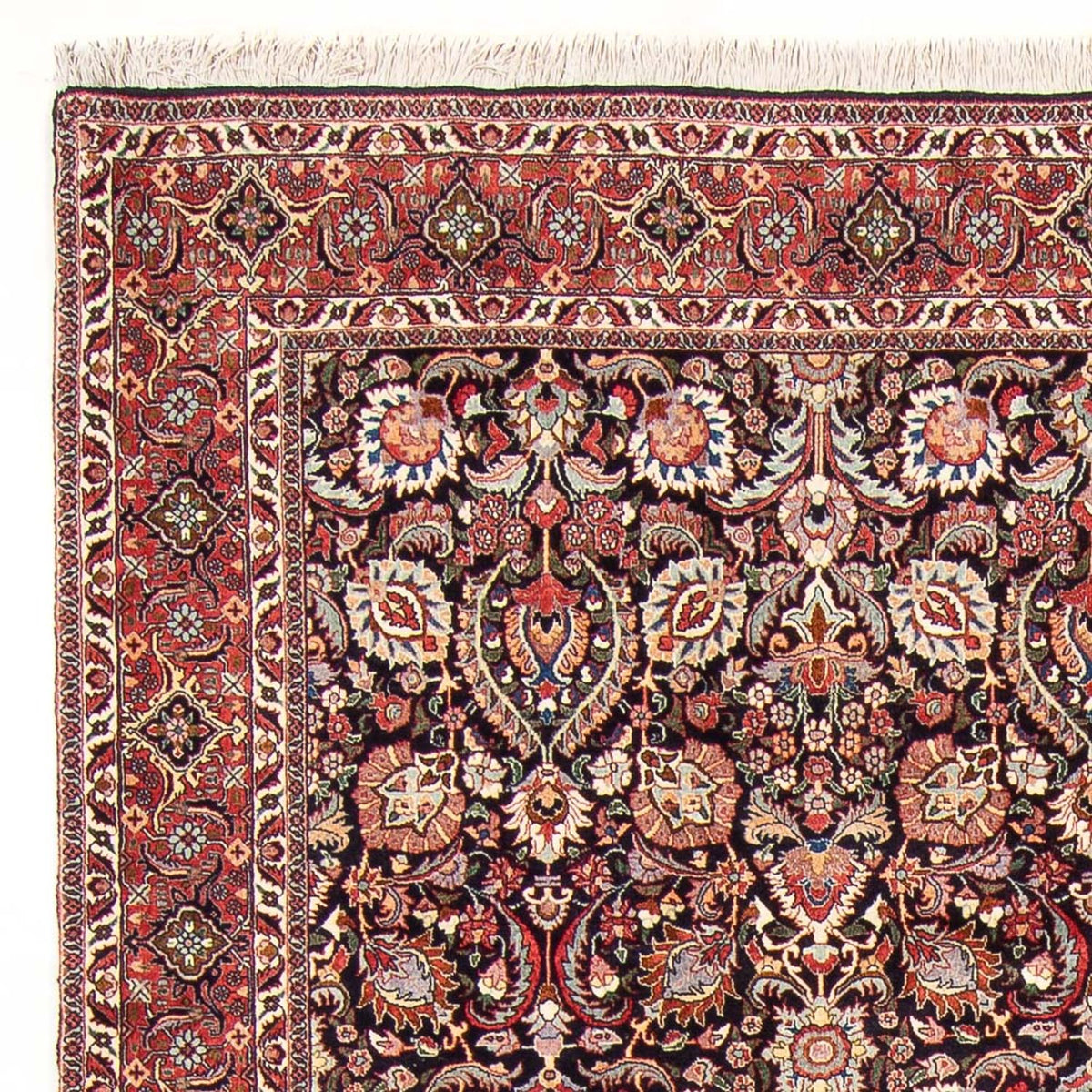 Persisk matta - Bijar - Kungliga - 295 x 205 cm - mörkblå