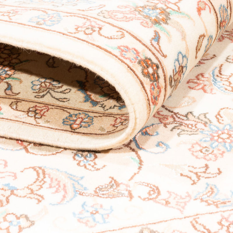 Persisk matta - Tabriz - 195 x 150 cm - grädde