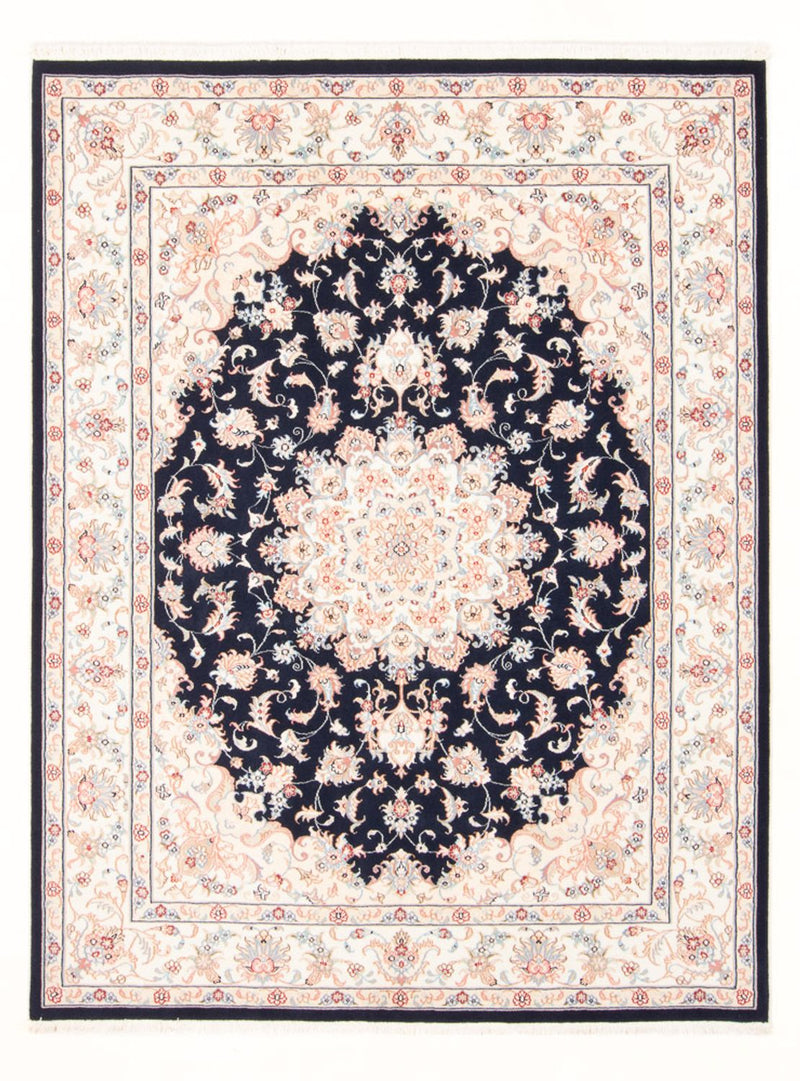 Persisk matta - Tabriz - Royal - 200 x 149 cm - mörkblå