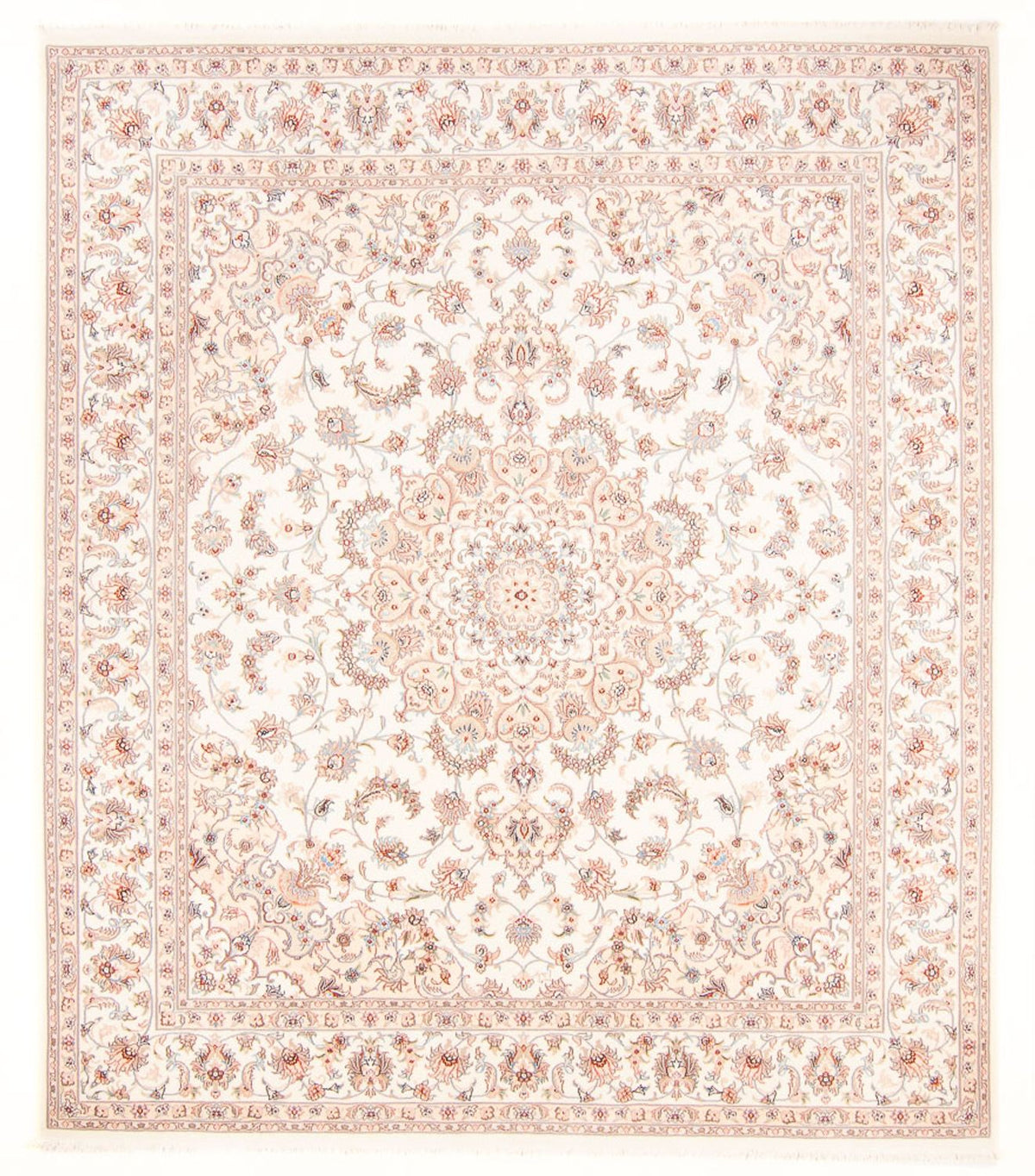 Persisk matta - Tabriz - Royal - 259 x 224 cm - grädde