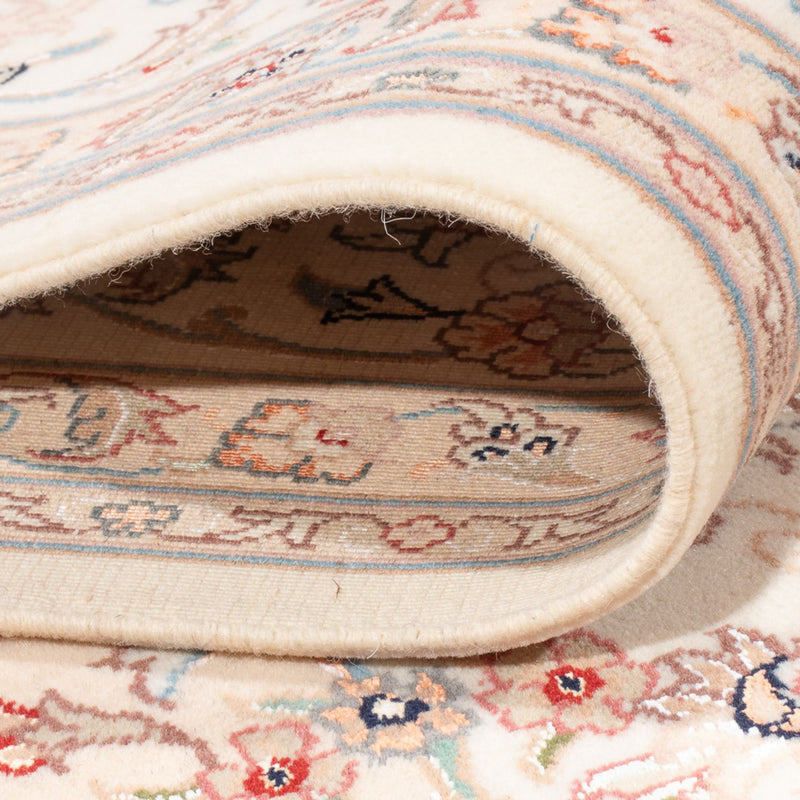 Persisk matta - Tabriz - Royal - 259 x 224 cm - grädde