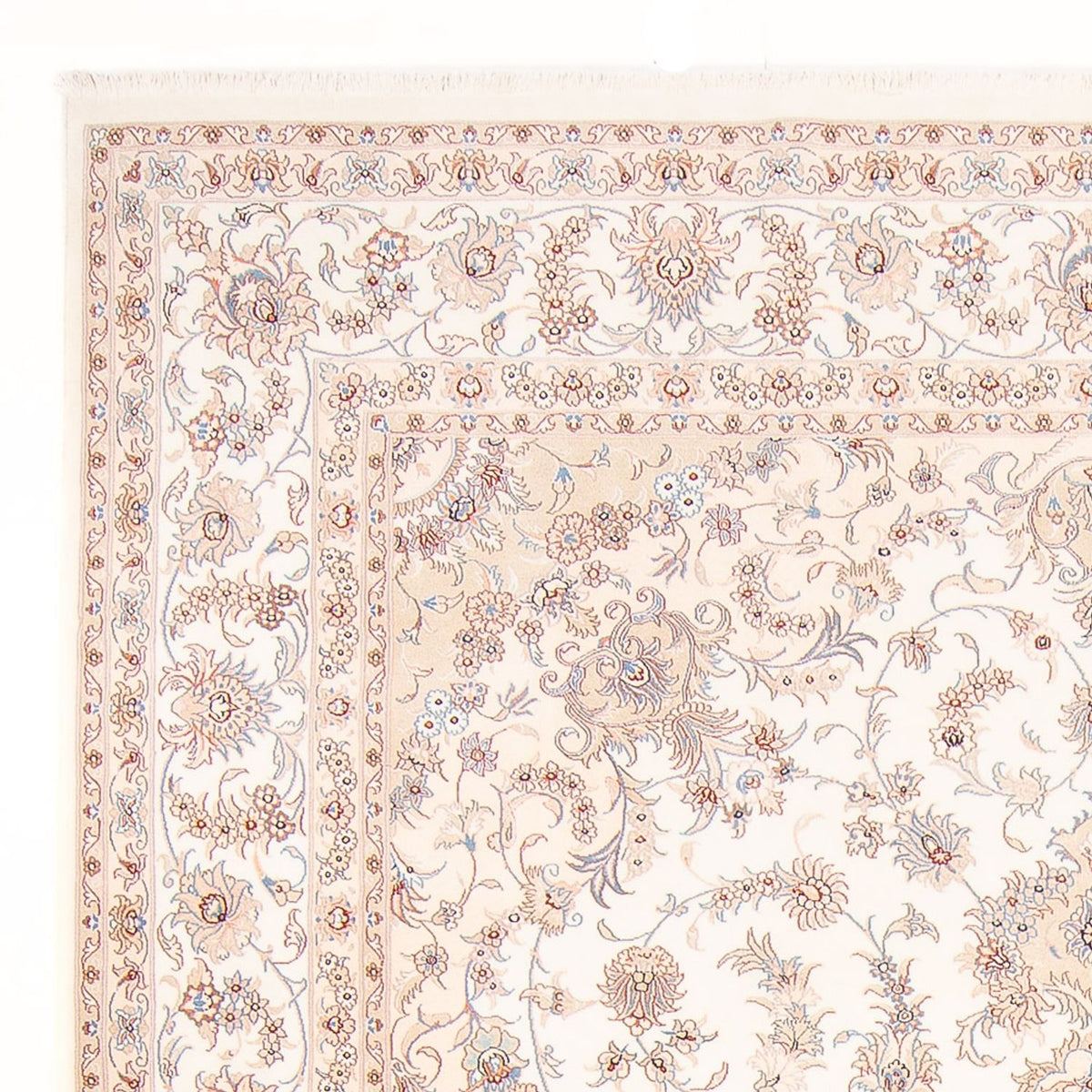 Persisk matta - Tabriz - Royal - 345 x 247 cm - grädde