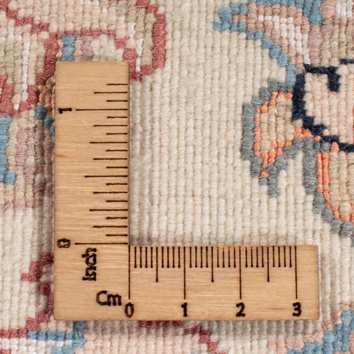 Persisk matta - Tabriz - Royal runt  - 248 x 248 cm - grädde