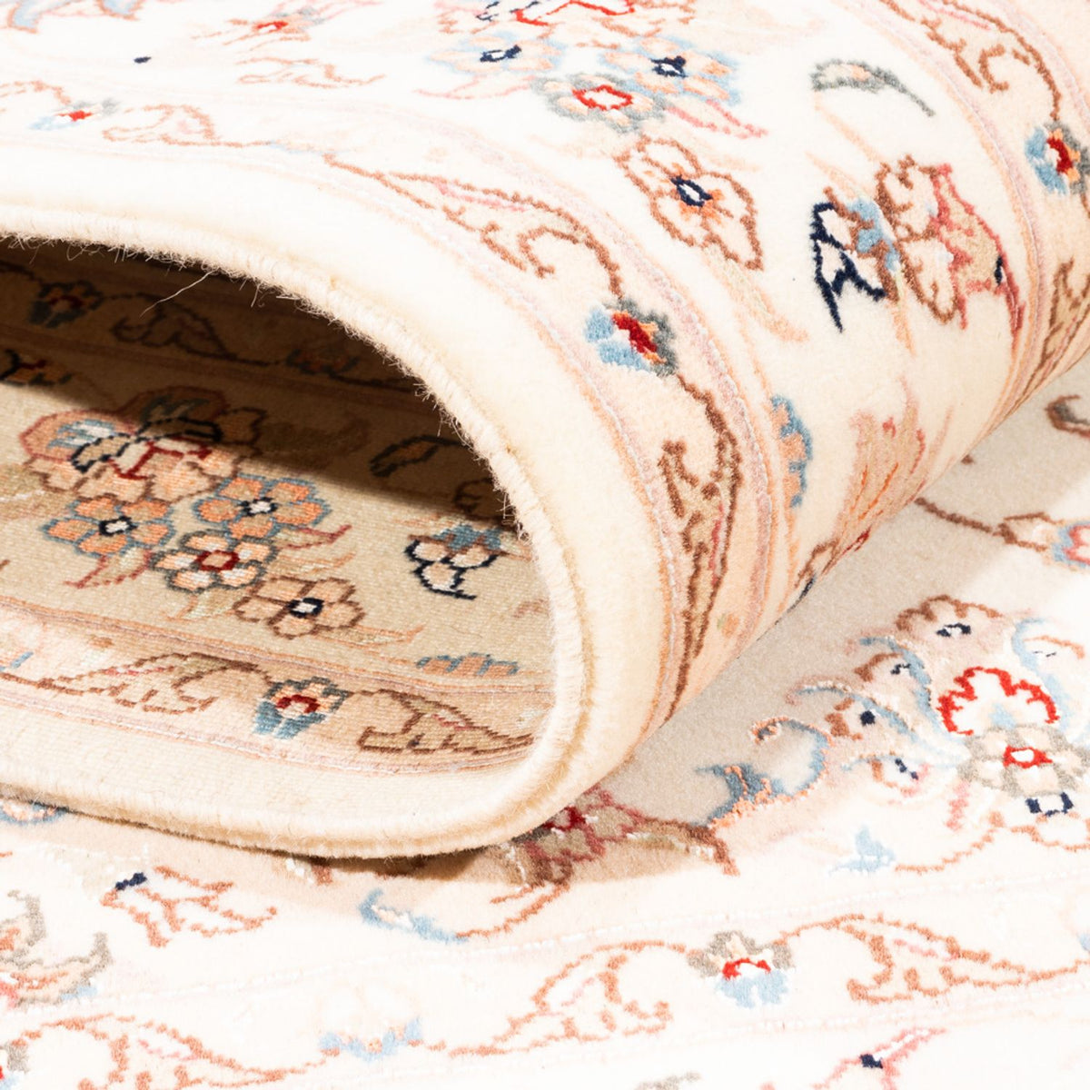 Persisk matta - Tabriz - 175 x 120 cm - grädde