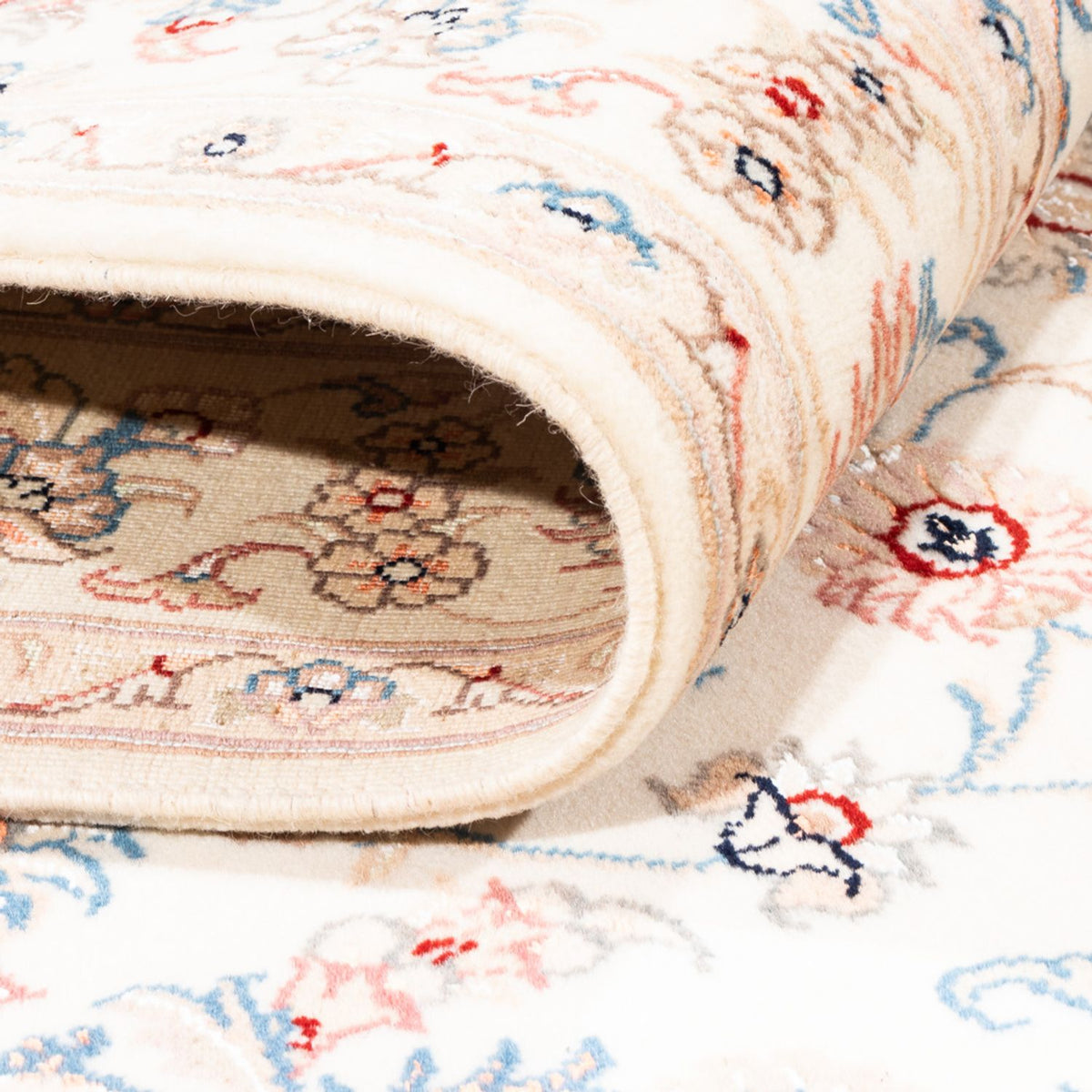 Persisk matta - Tabriz - 180 x 120 cm - grädde