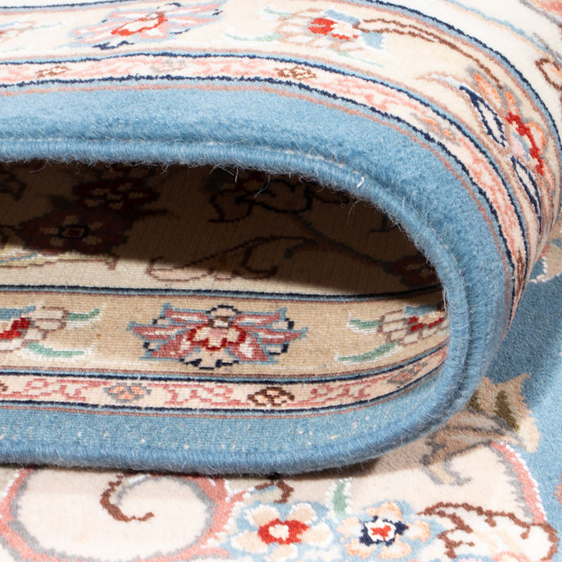 Persisk matta - Tabriz - Royal - 251 x 200 cm - ljusblå