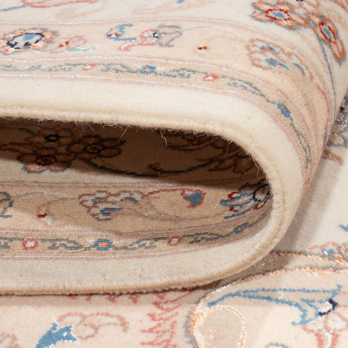 Persisk matta - Tabriz - Royal kvadrat  - 211 x 198 cm - grädde