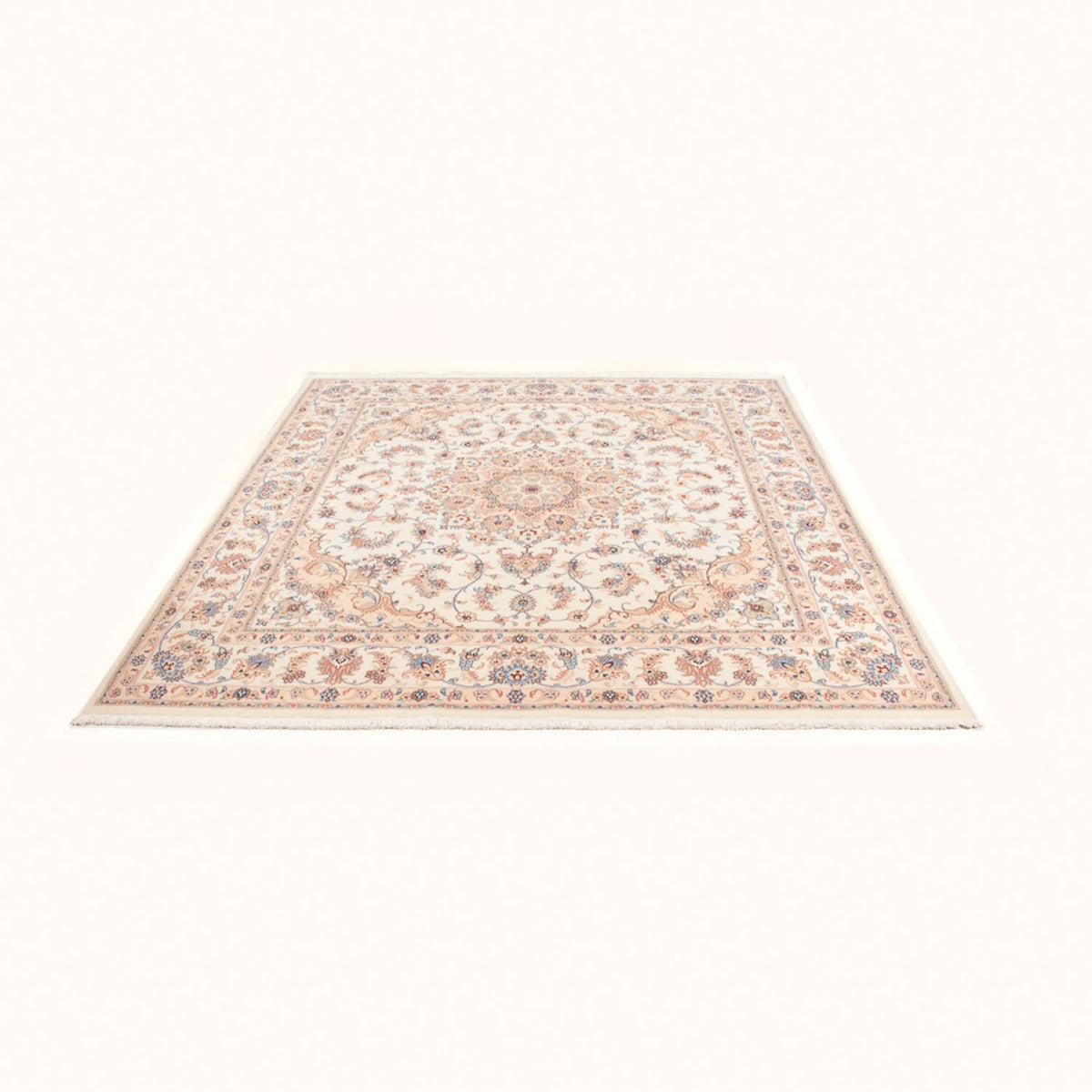Persisk matta - Tabriz - Royal kvadrat  - 211 x 198 cm - grädde