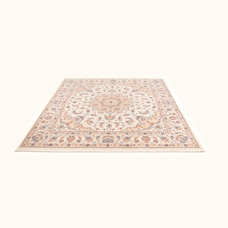 Persisk matta - Tabriz - Royal kvadrat  - 211 x 198 cm - grädde