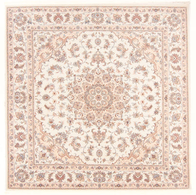 Persisk matta - Tabriz - Royal kvadrat  - 208 x 197 cm - grädde