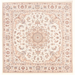 Persisk matta - Tabriz - Royal kvadrat  - 208 x 197 cm - grädde