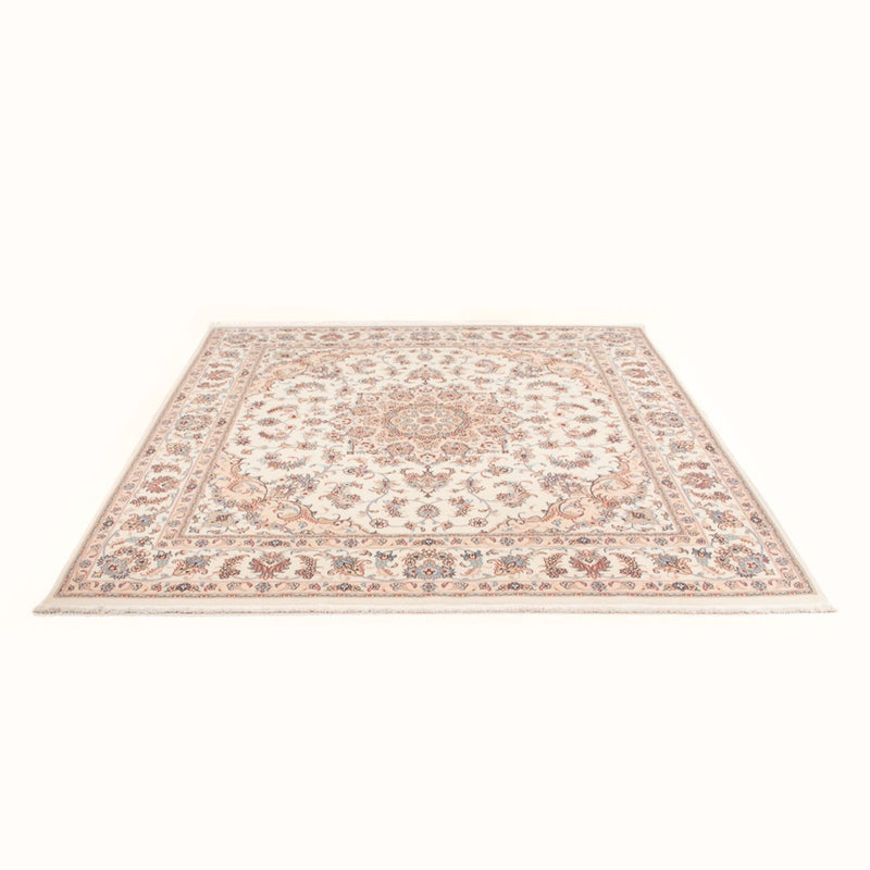 Persisk matta - Tabriz - Royal kvadrat  - 208 x 197 cm - grädde