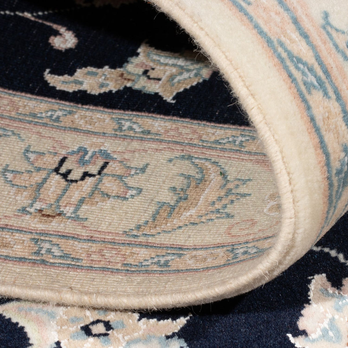 Persisk matta - Nain - Premium - 148 x 74 cm - mörkblå