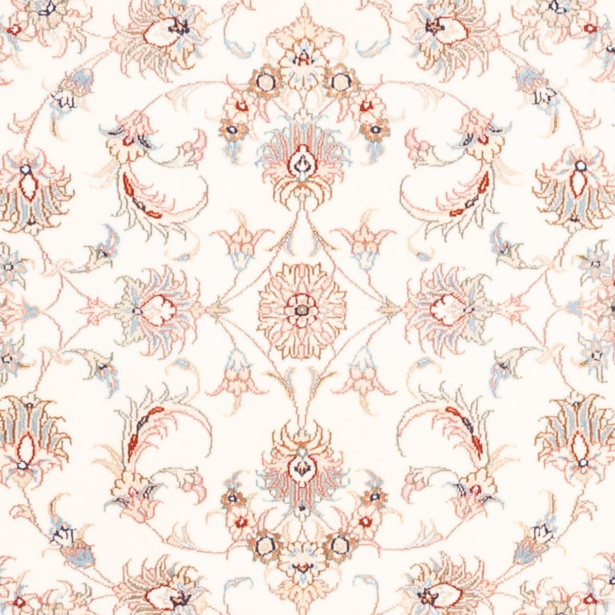 Persisk matta - Tabriz - 156 x 106 cm - grädde