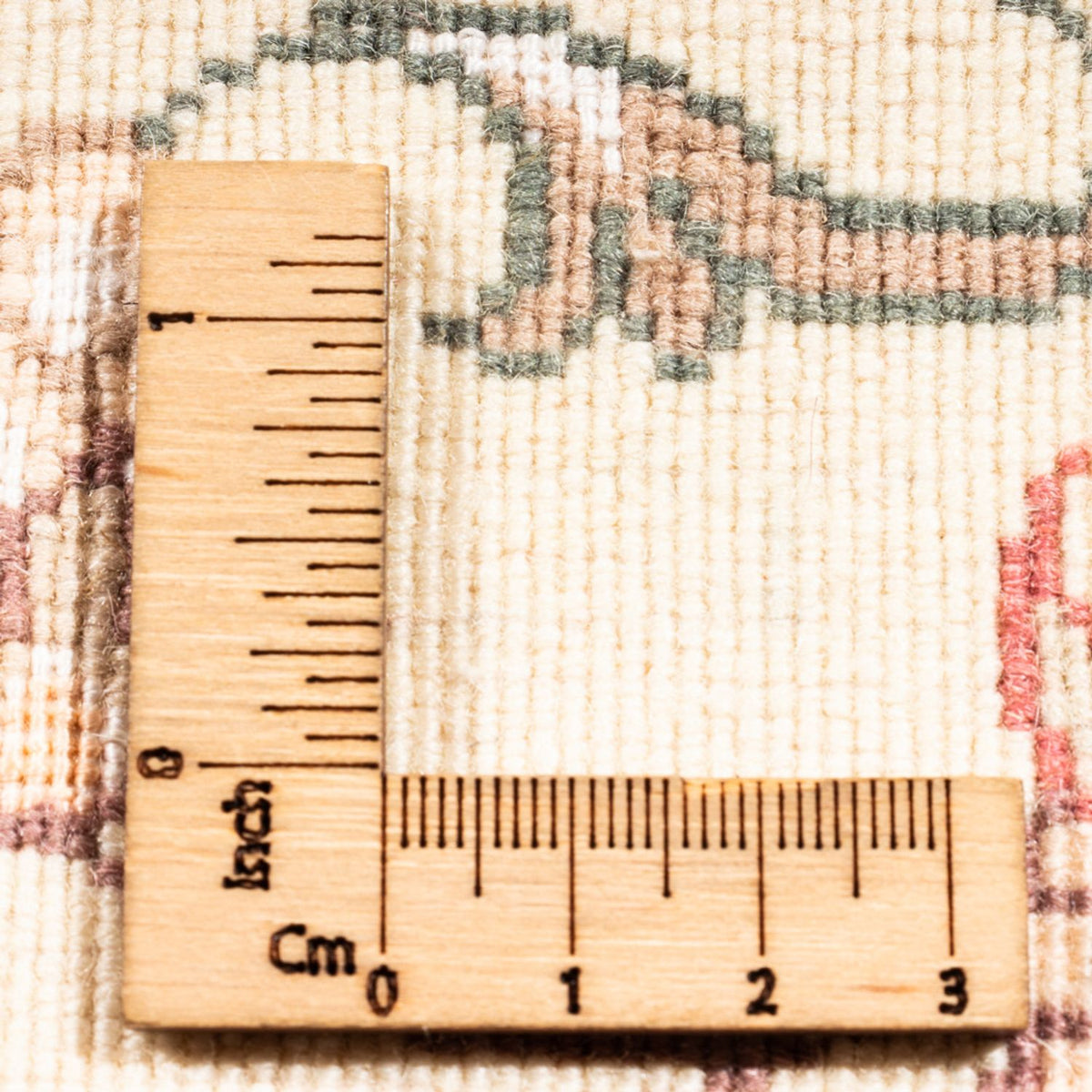 Persisk matta - Tabriz - 156 x 106 cm - grädde