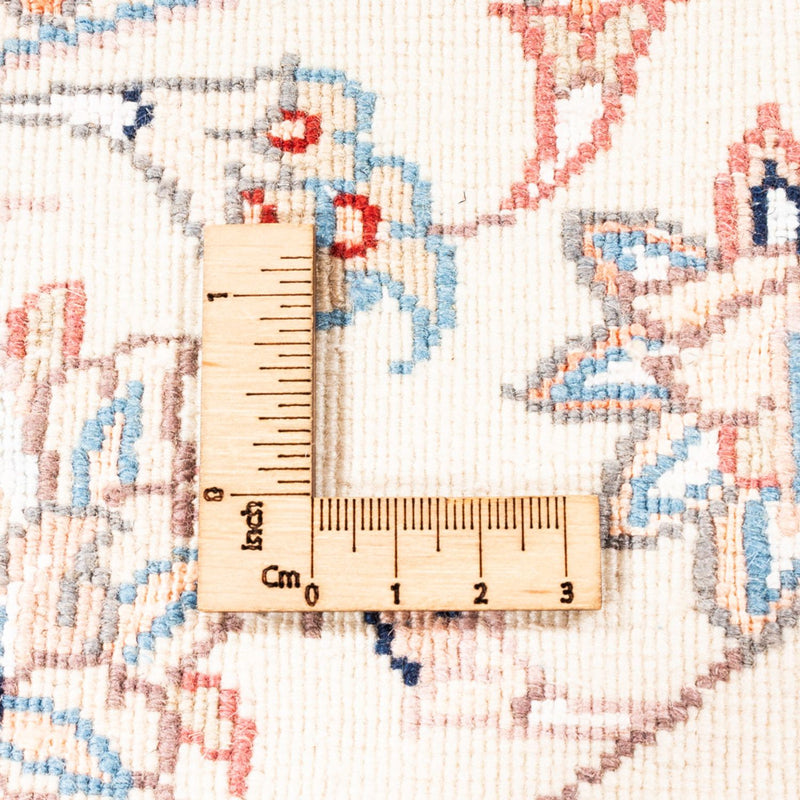 Persisk matta - Tabriz runt  - 152 x 146 cm - grädde