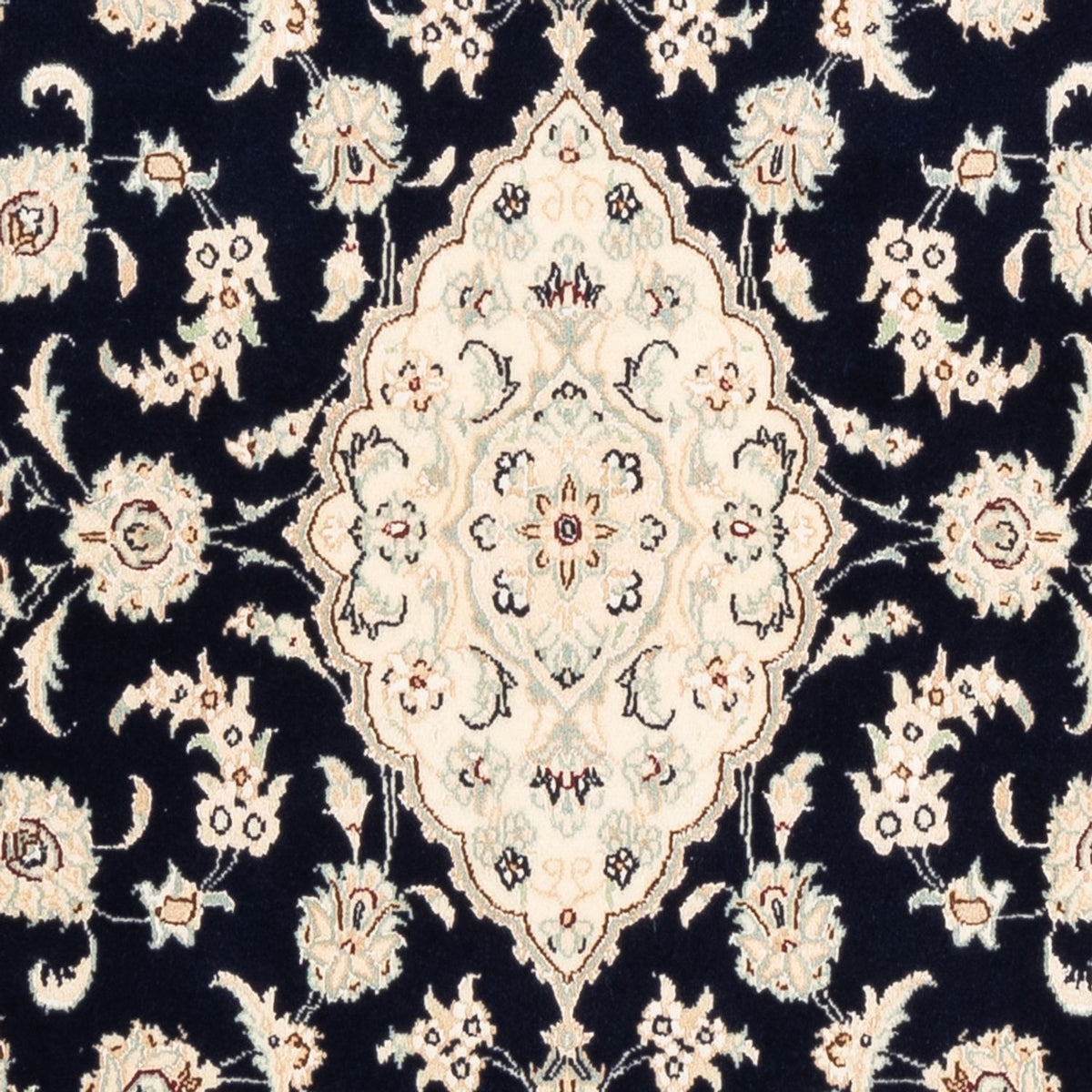 Persisk matta - Nain - Premium - 158 x 105 cm - mörkblå