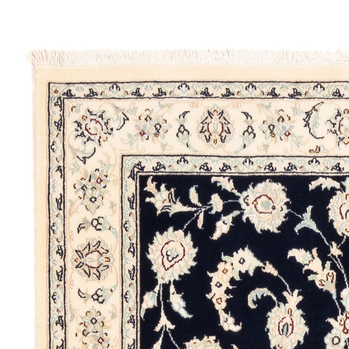 Persisk matta - Nain - Premium - 158 x 105 cm - mörkblå