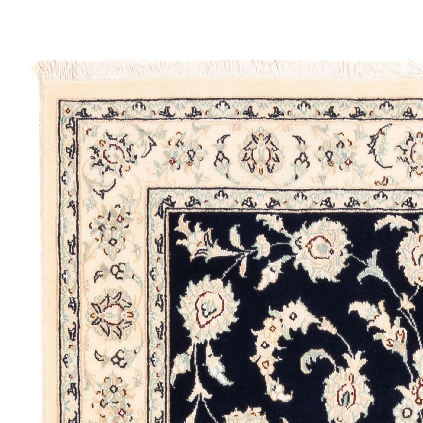 Persisk matta - Nain - Premium - 158 x 105 cm - mörkblå