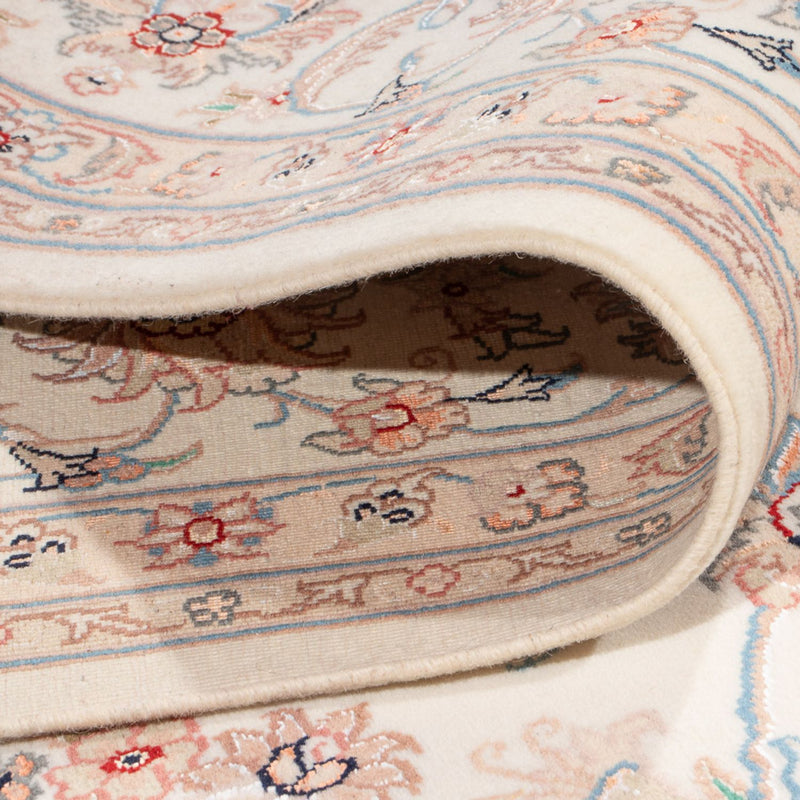 Persisk matta - Tabriz - Royal - 260 x 226 cm - grädde