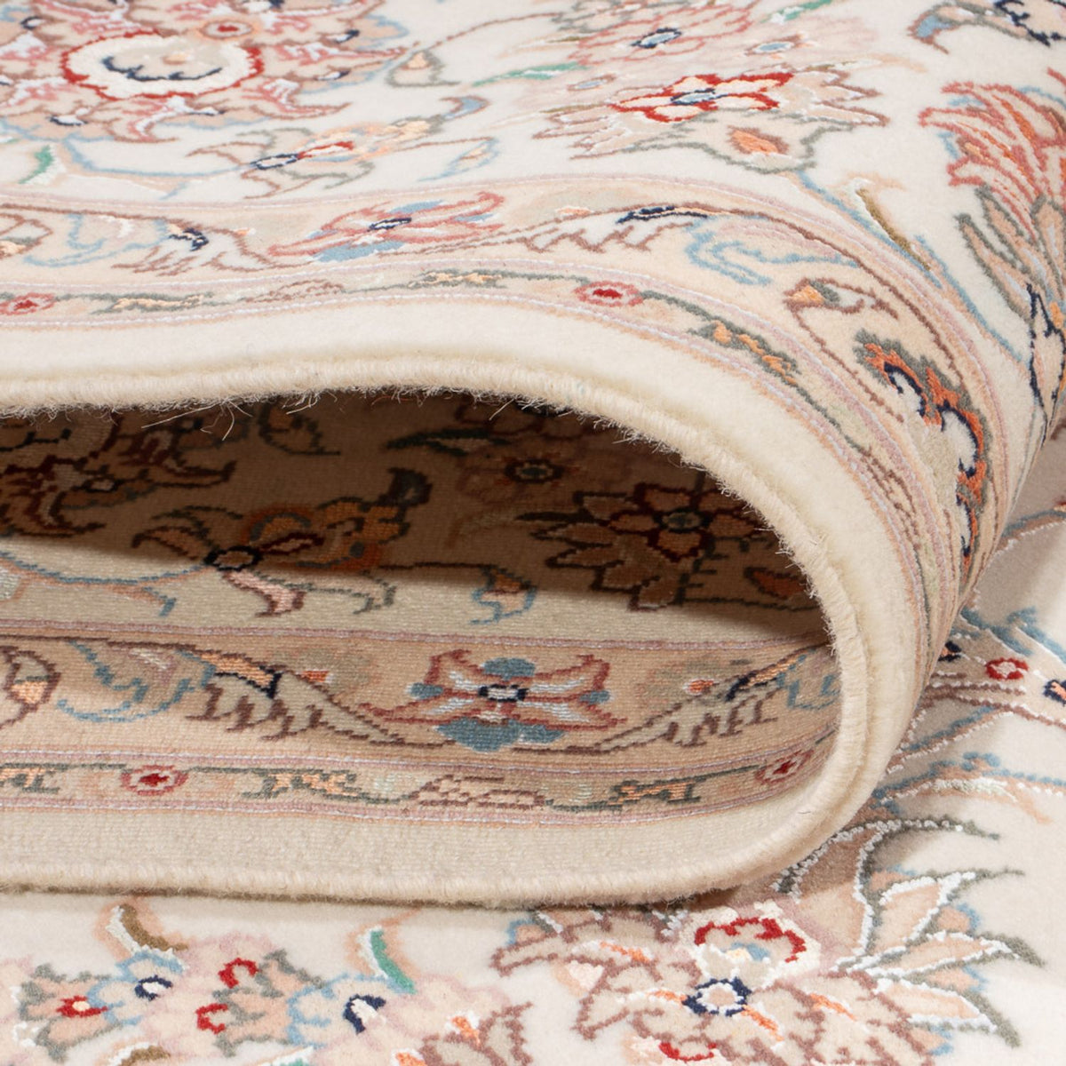 Persisk matta - Tabriz - Royal - 305 x 198 cm - grädde