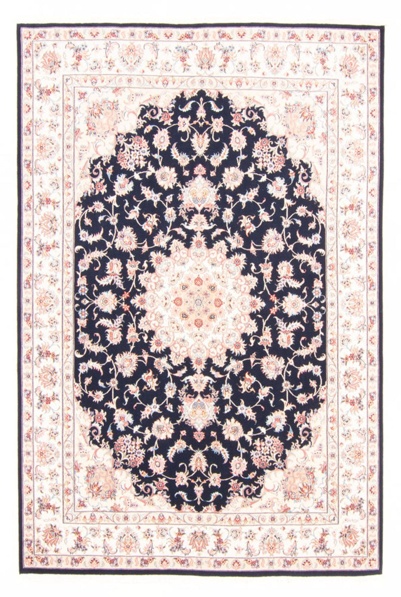 Persisk matta - Tabriz - Royal - 233 x 168 cm - mörkblå