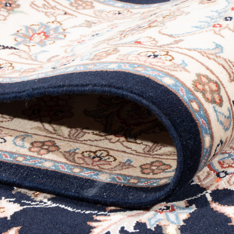 Persisk matta - Tabriz - Royal - 201 x 153 cm - mörkblå