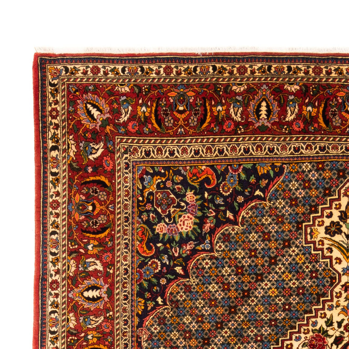 Persisk matta - Nomadic - 305 x 206 cm - mörk beige